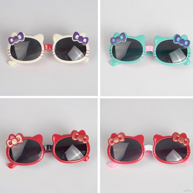 Kính mát Hello Kitty chống tia UV đáng yêu cho bé 2-8 tuổi