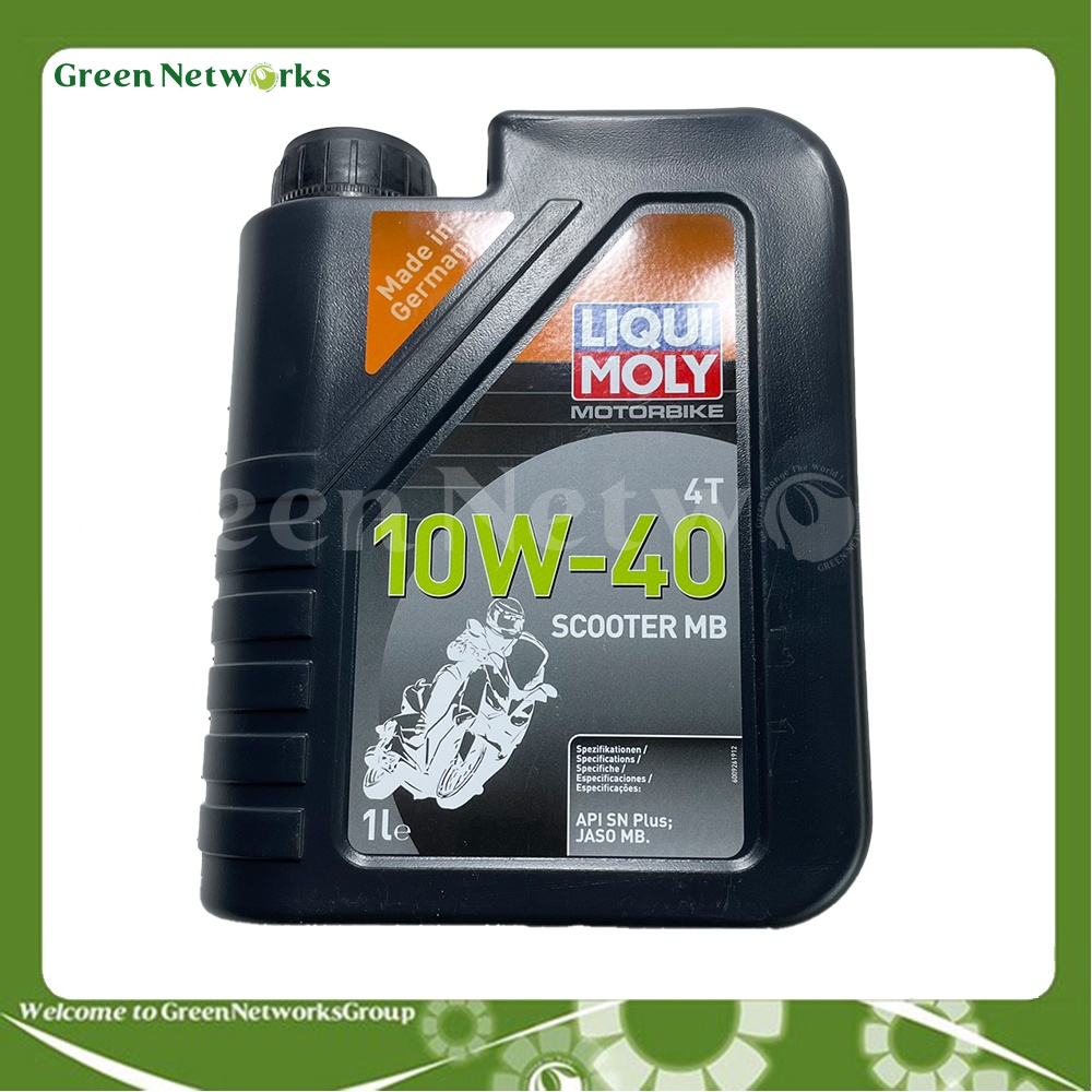 Nhớt Liqui Moly Motorbike Street và Scooter 4T 10W40 1Lit - Nhớt cao cấp và chính hãng - GreenNetWorks