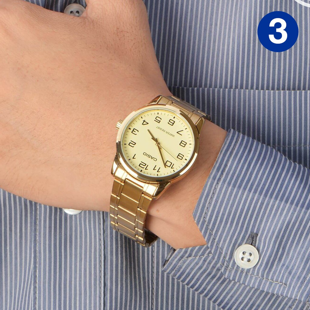 Đồng hồ nam Casio Standard chính hãng Anh Khuê MTP-V001 Series (38mm) | BigBuy360 - bigbuy360.vn
