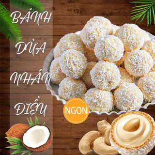 Bánh Dừa Kem Bơ Nhân Điều - Hưng Long - Giòn Tan - Ít Ngọt - Béo Ngậy