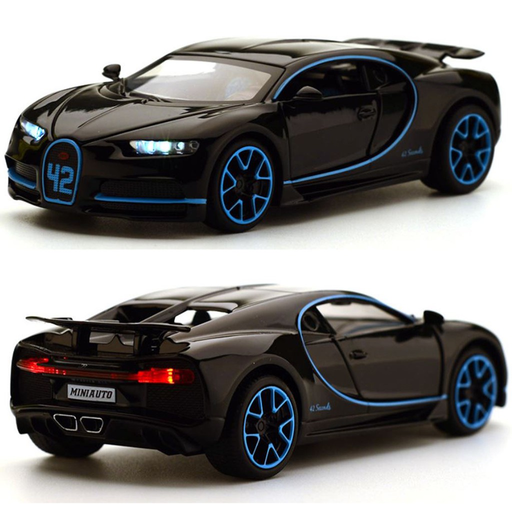 Xe ô tô mô hình kim loại Bugatti tỷ lệ 1:32