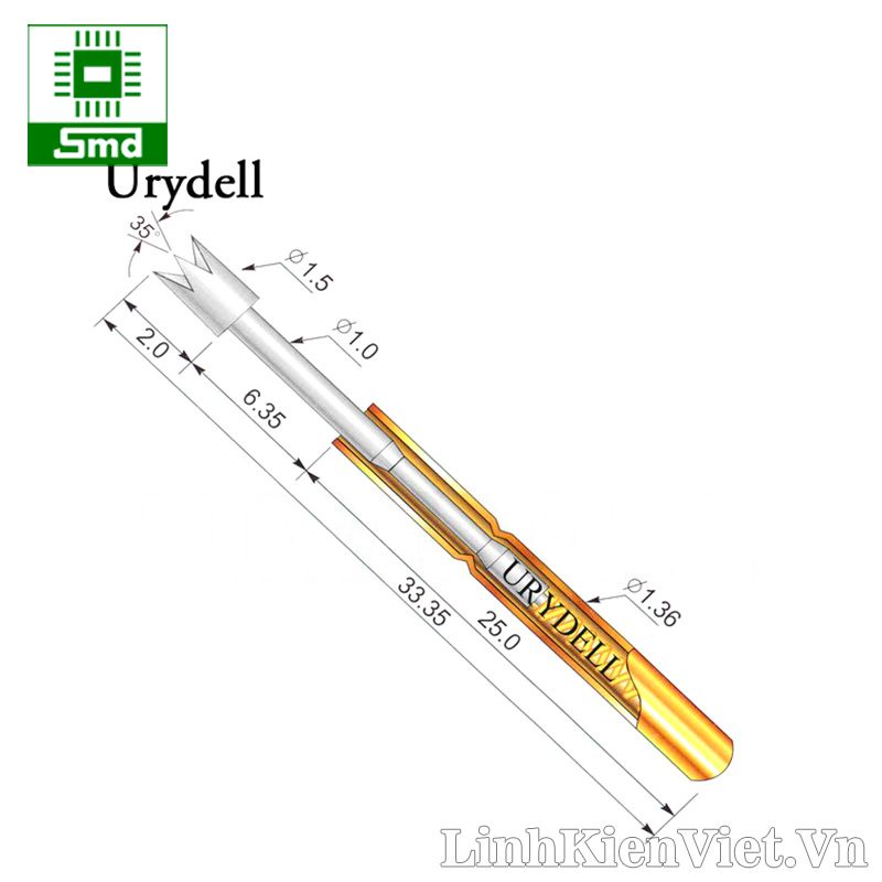Kim test mạch P100 Các mã P100-E2 P100-F1 P100-Q2 Vỏ kim R100-4W PA100-E2