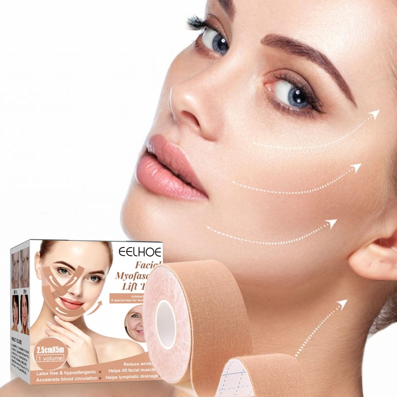 Băng Dán Nâng Cơ Mặt Siêu Mỏng Độ Co Giãn Cao Chống Thấm Nước YOUYO