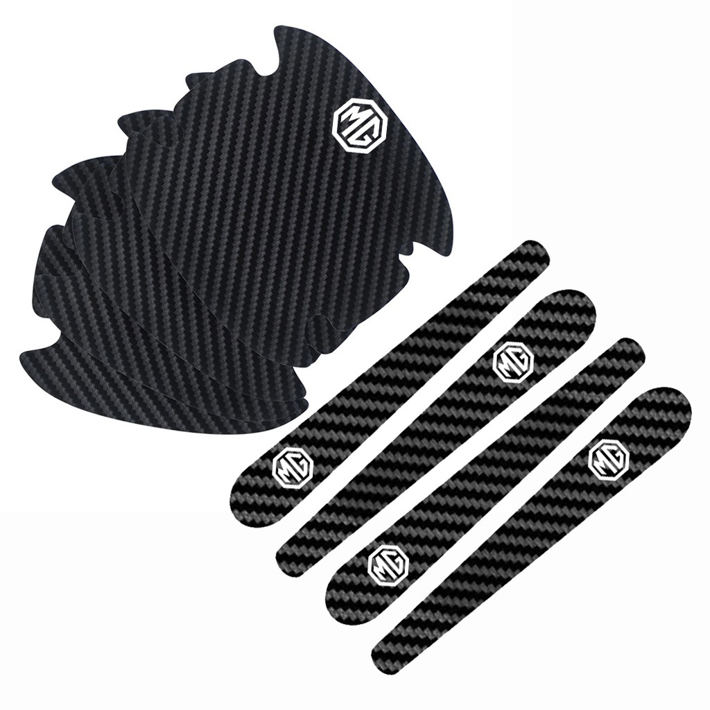 Miếng dán carbon trong suốt chống va chạm cho tay nắm cửa xe hơi mg Zs Hs Mg3 Mg5 Mg6 Mg7