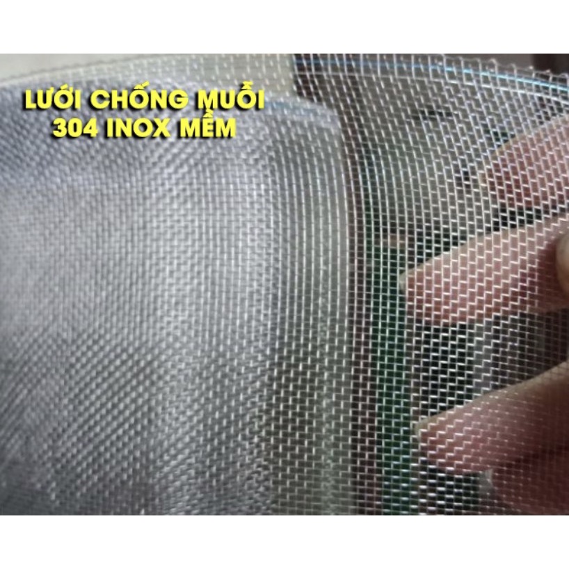 Lưới inox 304 ,20 mesh chống muỗi, côn trùng