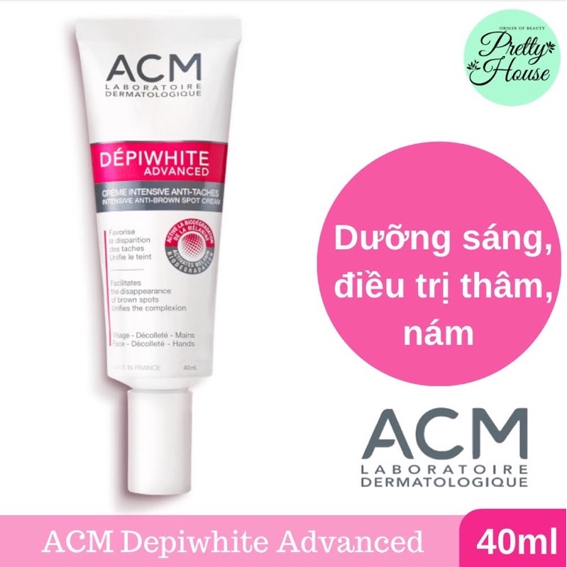 Kem ngăn ngừa nám da, đốm nâu, dưỡng trắng Depiwhite Advanced Depigmenting ACM