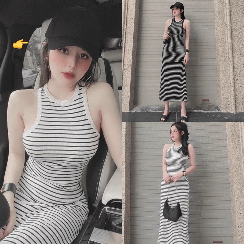 (HCM) ĐẦM BODY THUN GÂN SỌC HỌA TIẾT - SIÊU XINH - TÔN DÁNG SANG CHẢNH QUYẾN RŨ CHO CÁC NÀNG KME FASHION