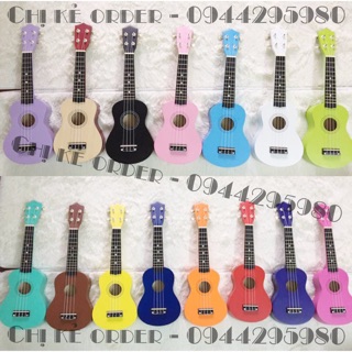 Đàn ukulele combo đàn, pick gảy, dây dự phòng