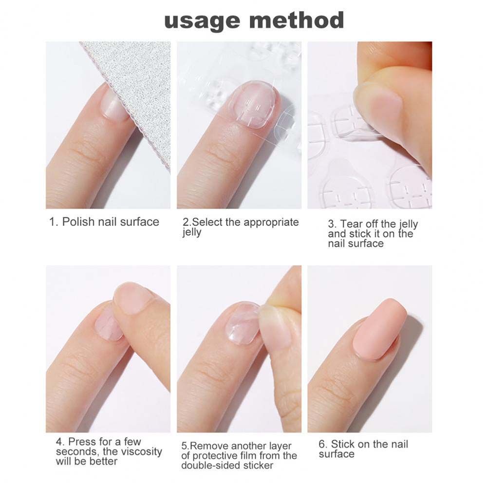 [Hàng mới về] Keo dán móng giả hai mặt siêu mỏng 0.3mm chuyên nghiệp dành cho nữ