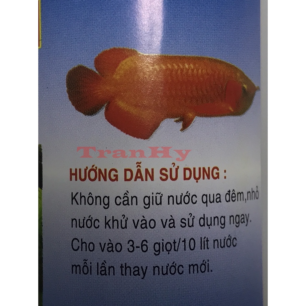 Dung dịch khử nước mới cho hồ cá, tép, dung dịch khử clo