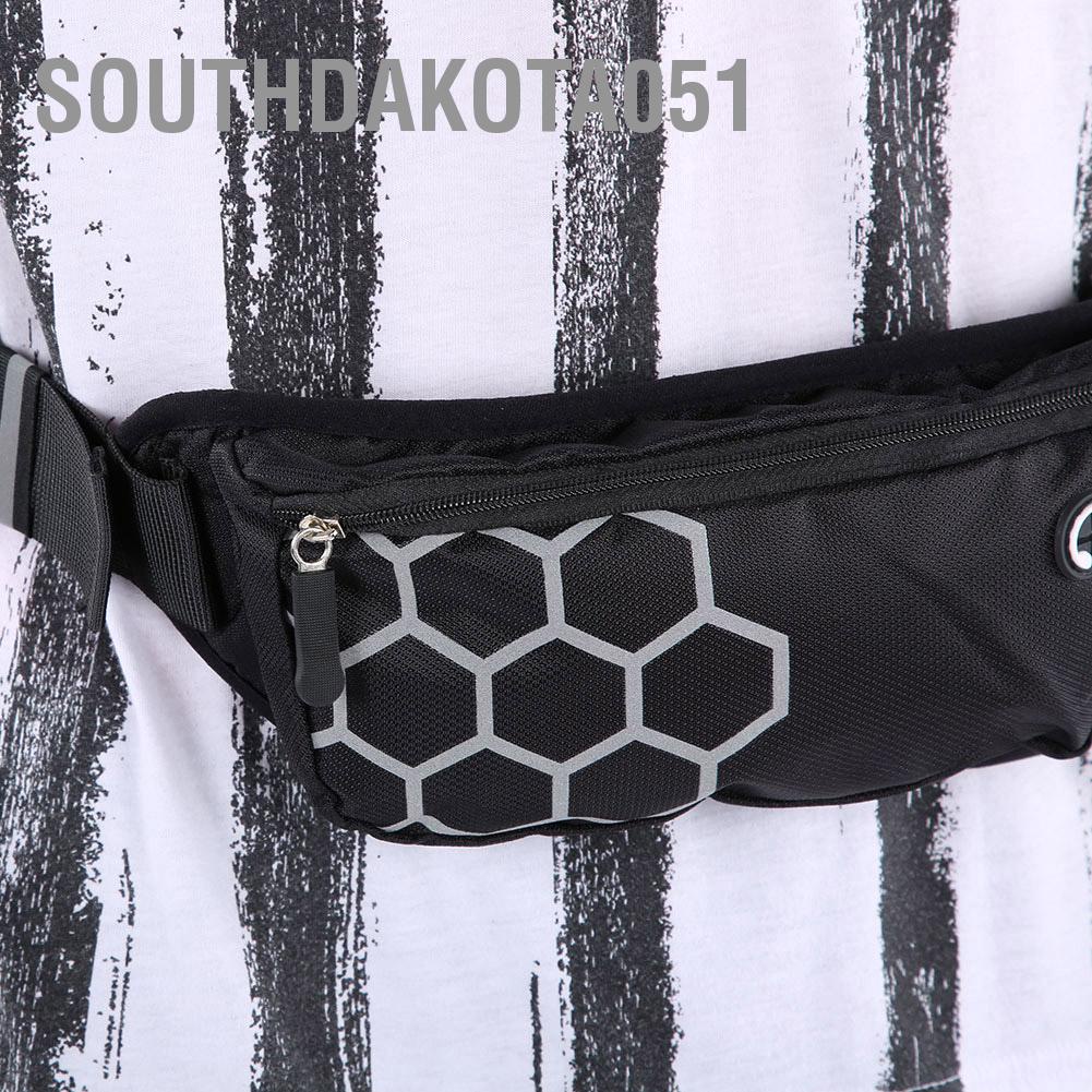 Southdakota051 Túi đeo thắt lưng Running Belt Unisex Không thấm nước ngoài trời Runner thể thao Fanny Pack