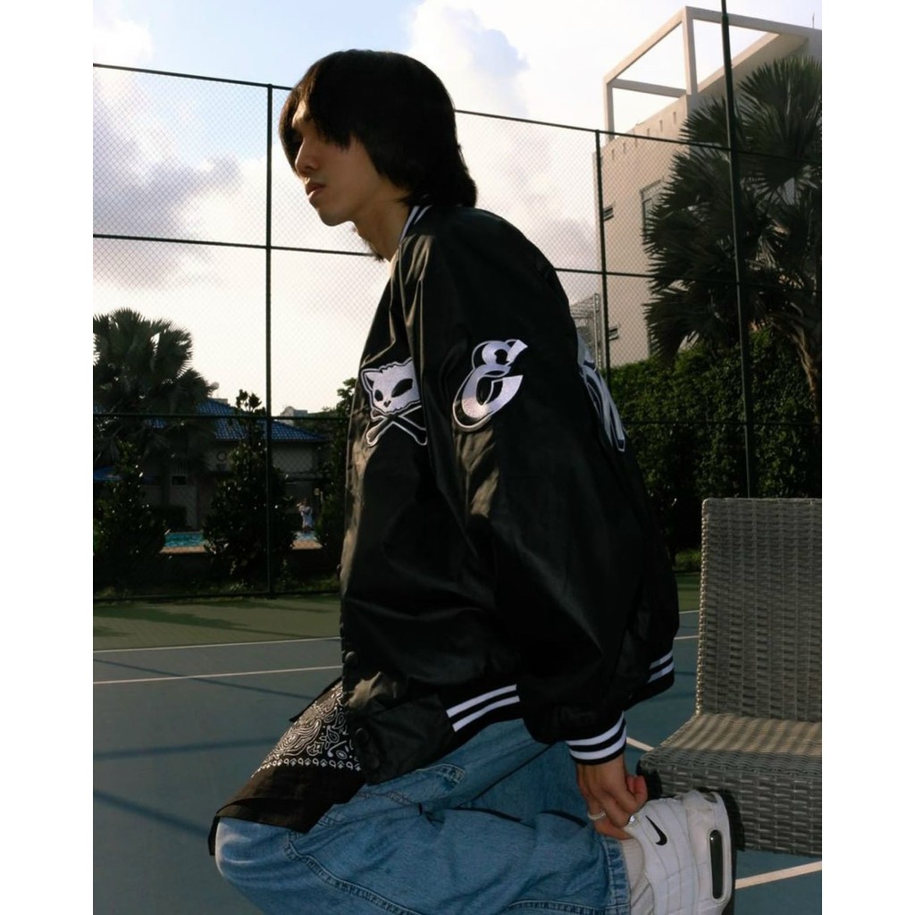 Áo Khoác Dù Nam Nữ Unisex - Áo Khoác Jacket Bombers SKULL [Quà Tặng] - JIRAY.STORE | BigBuy360 - bigbuy360.vn