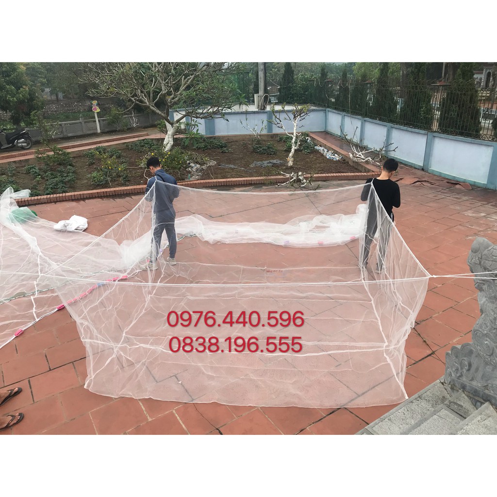 Tráng Nuôi Cá, Lồng Nuôi Cá, Nhốt Cá Khi Thu Hoạch Ao - Cao 1,5m Dài 2m Rộng 2m ( Nhận Làm Theo Yêu Cầu )