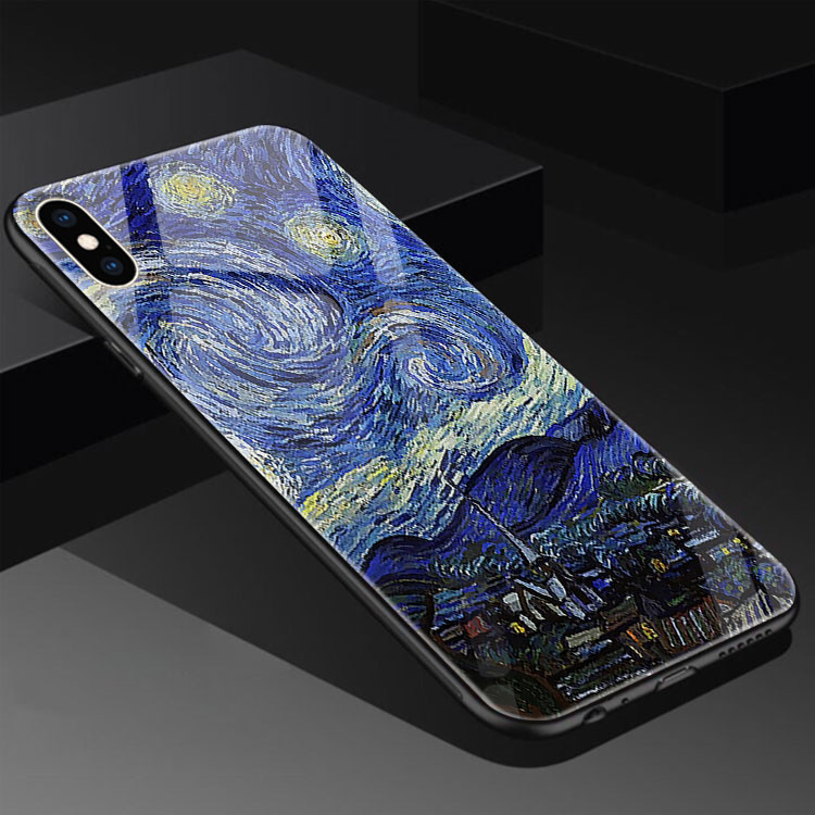 Ốp Đẹp Rẻ In Hình Van Gogh   NIXON Iphone 5S/6/6Plus/6S/6S Plus/7/7Plus/8/8Plus/X/Xs/Xs Max/11/11 Promax/12/12 Promax