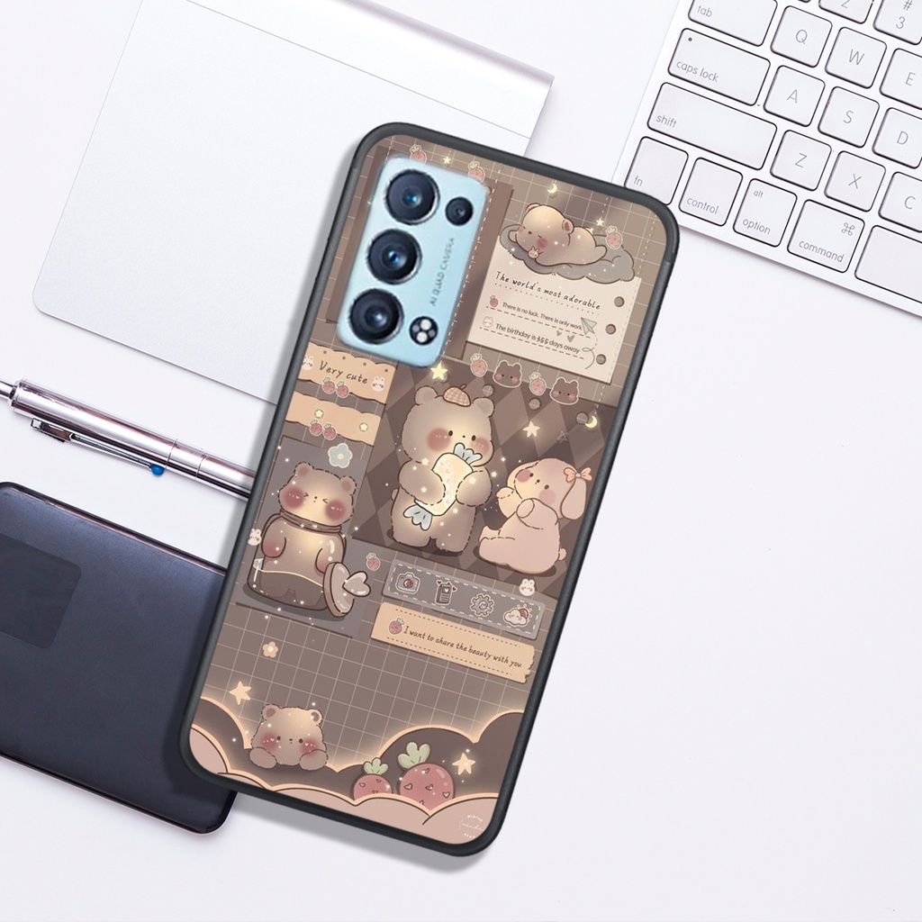 Ốp Lưng OPPO RENO 6 4G - RENO 6 5G - RENO 6Z, In Hình Sinh Động, Dễ Thương, Màu Sắc Cá Tính.