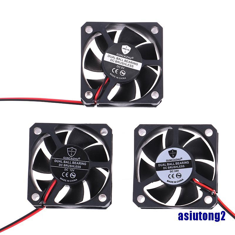 Quạt Tản Nhiệt 2-Pin 5020 5v / 12v / 24v 50X50X20 Chất Lượng Cao