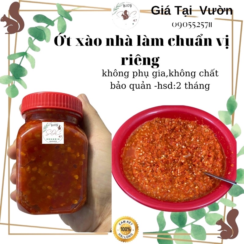 Tương ớt xào nhà làm sạch sẻ hủ nhỏ 120g