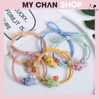Dây cột tóc, buộc tóc hình con ong xinh đẹp phong cách hàn quốc - nhiều màu lựa chọn - 286
