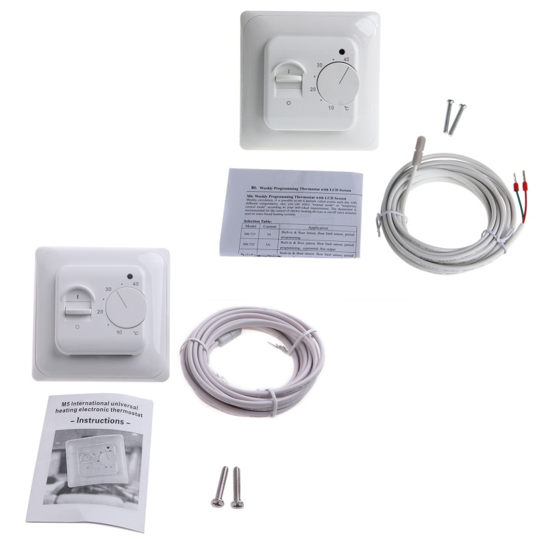 Công Tắc Điều Khiển Nhiệt Độ Sàn 16A 220V Chuyên Dụng