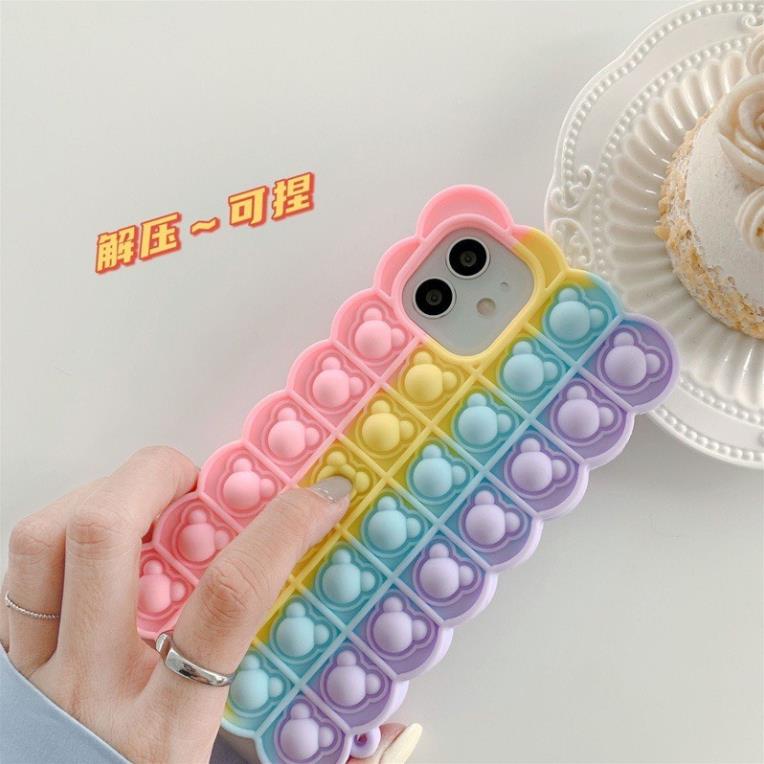 Ốp Điện Thoại Hình nổi Cho iPhone 6 6s se 2020 7 8 Plus X XS Max 11 12 13 Pro Max