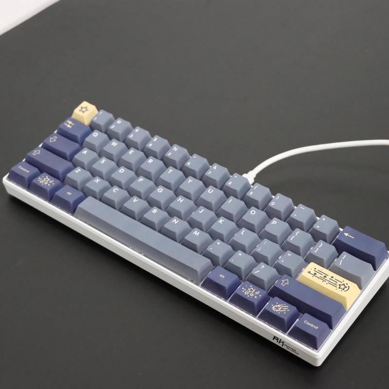 Stargaze Keycap Nắp Đậy Bàn Phím 133 Phím PBT 61 / 64 / 68 / 87 / 96 / 980 / 104 / 108