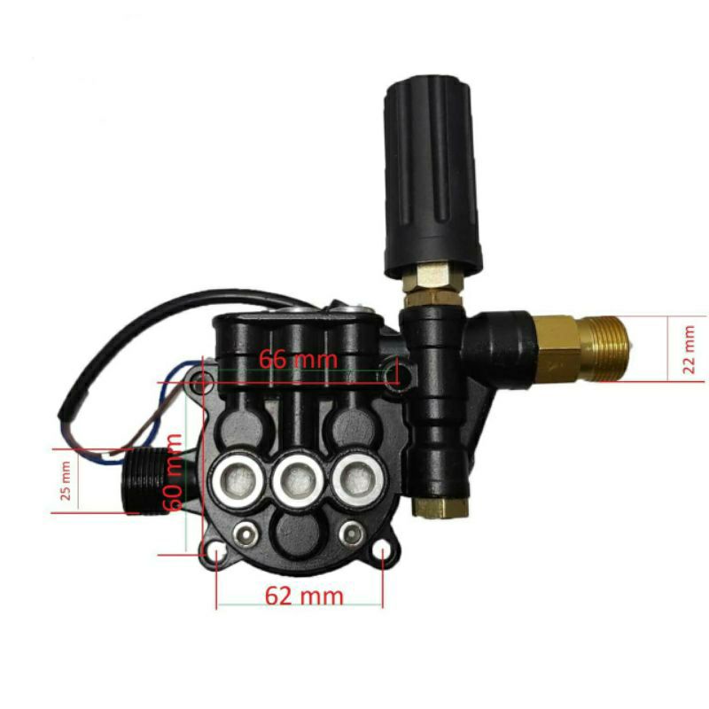 Bộ Đầu Bơm Máy Rửa xe mini