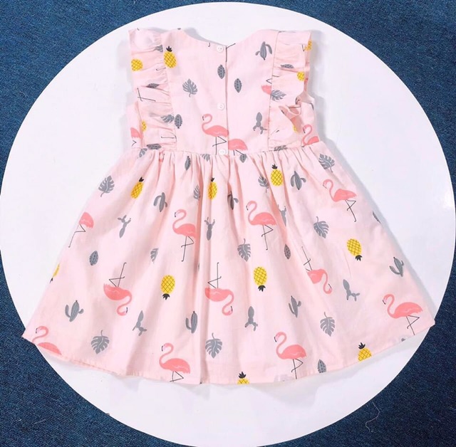Váy hồng hạc Pink Flamingo dễ thương