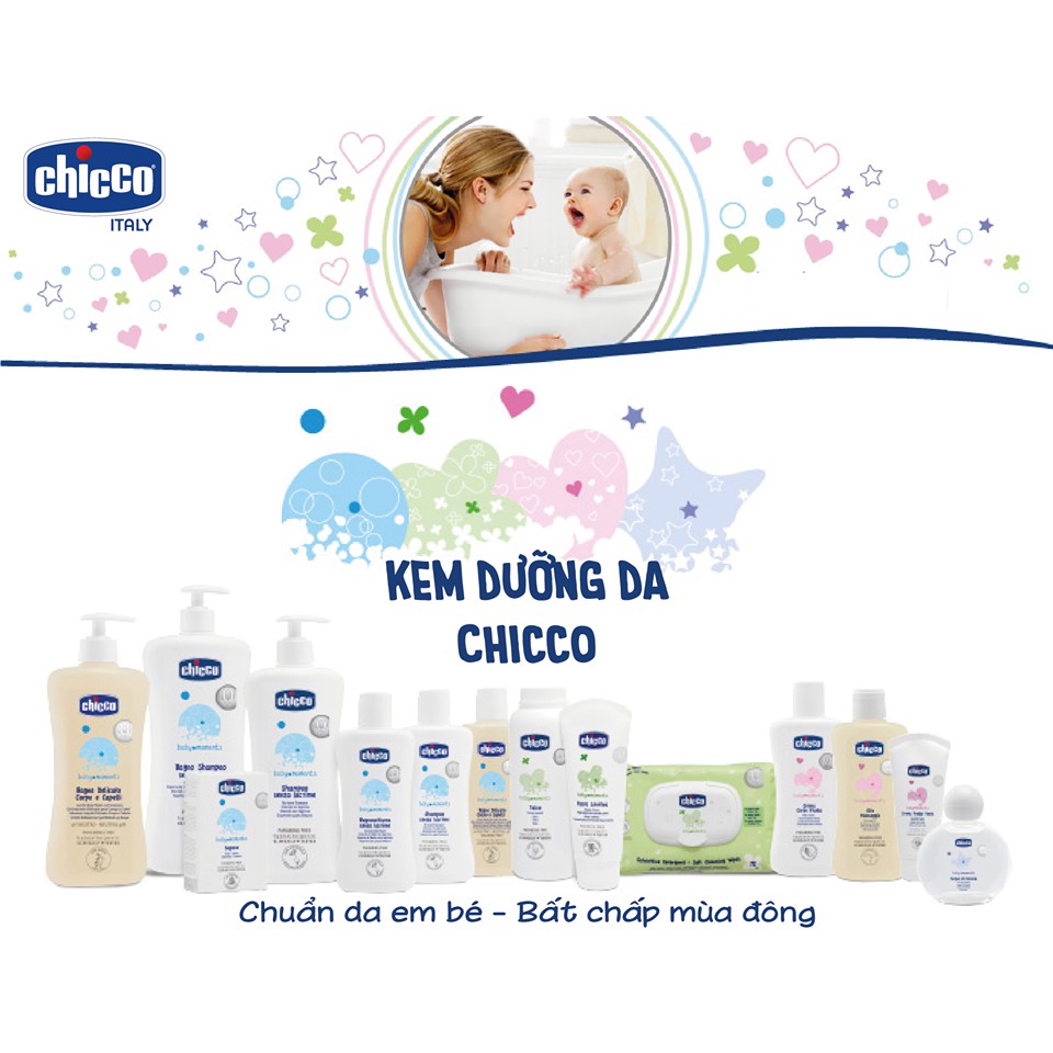 [Mã LT50 giảm 50k đơn 250k] Dầu gội chiết xuất Hoa cúc 0M+ Chicco 200ml/500ML