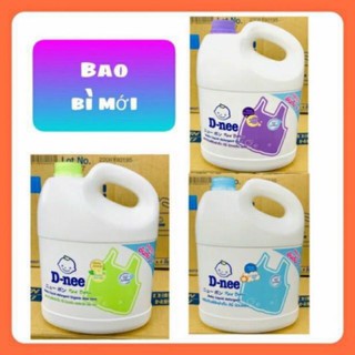 Nước giặt và xả vải Dnee Thái Lan bình 3000ml
