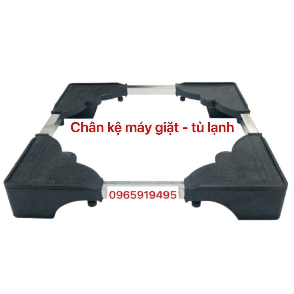 CHÂN KÊ MÁY GIẶT, TỦ LẠNH (NẶNG 5KG, CHỊU TẢI 400KG) - Chống Rung Lắc - Điều chỉnh kích thước mong muốn