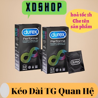 COMBO 2 Bao cao su chống xuất tinh sớm Durex Performa 12 bcs / hộp
