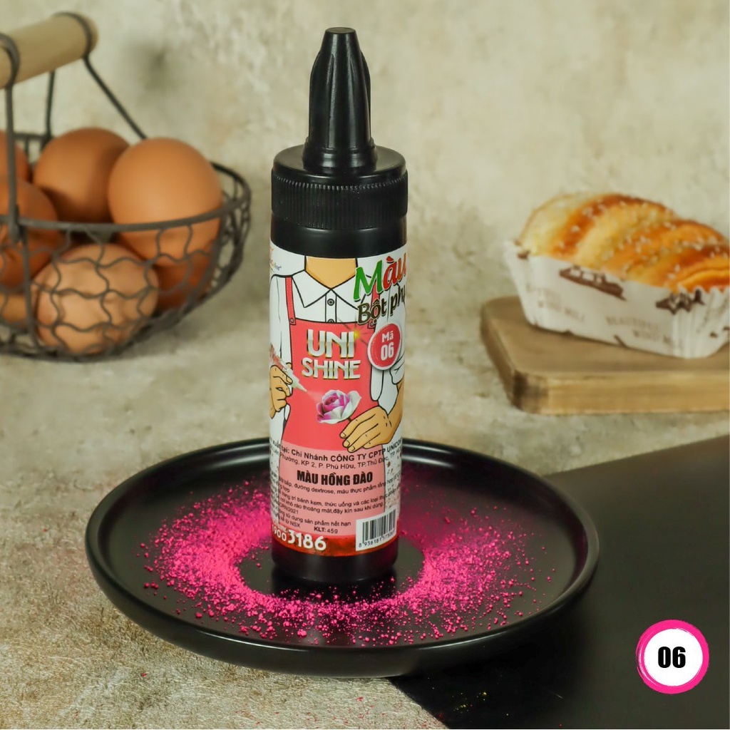 MÀU BỘT UNICORN 45gr - Màu bột thực phẩm - ĐỒNG TIẾN VIỆT NAM