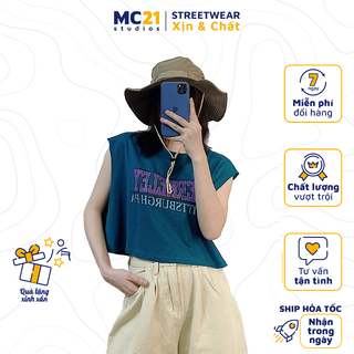 Áo tanktop ba lỗ MINIONCLOTHING croptop nữ phông oversize tee form rộng pull Ulzzang Streetwear Hàn Quốc bigsize A3224