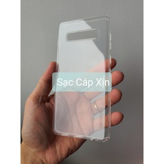 Ốp Silicon chống shock Bảo vệ Cam Samsung S10/ S10 plus chính hãng KST