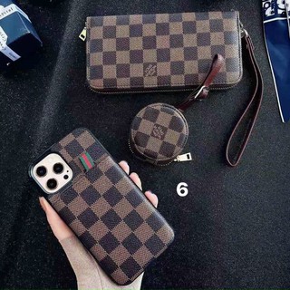 Ốp da ví lưng Lv ip7/8/ip11/ip11pro