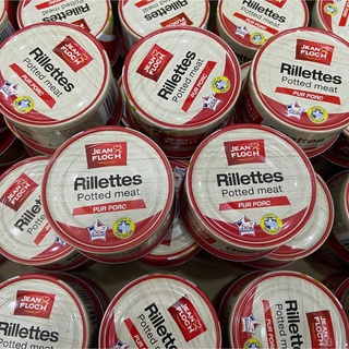 Paté heo Rillettes JeanFlock 125g
