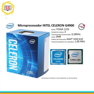 CPU Intel Celeron G4900 3.1Ghz