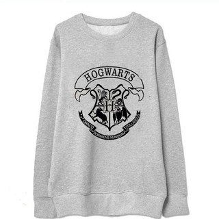 Áo thun dài tay in logo Hogwarts