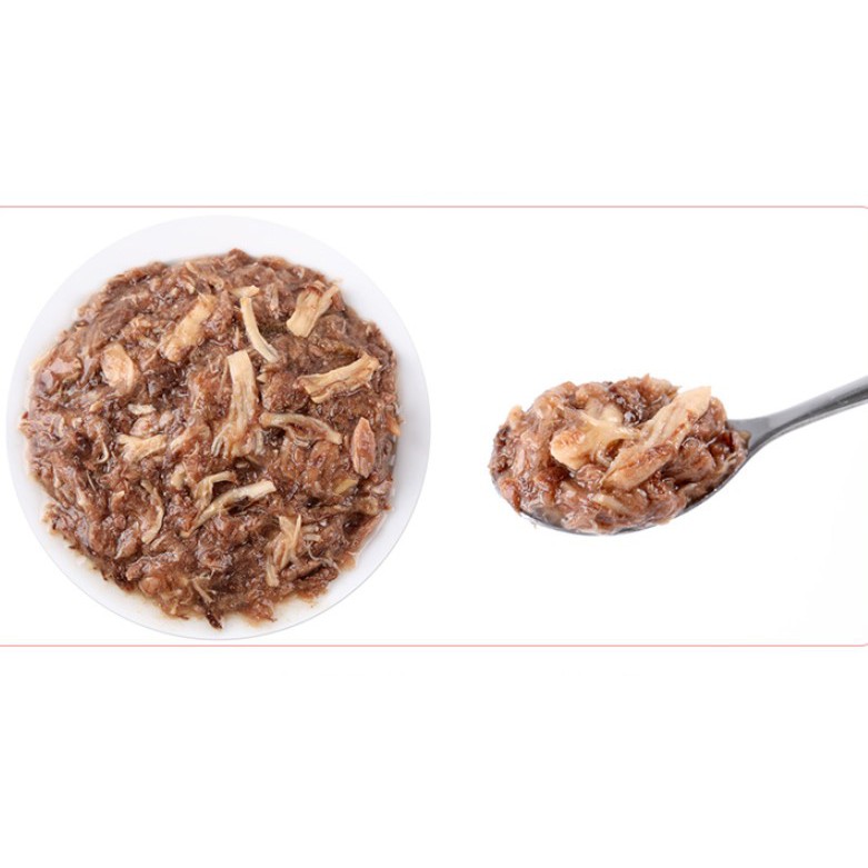 Pate Wanpy Happy 100 Gói 70gr 6 Vị Mix Sỉ SLL...