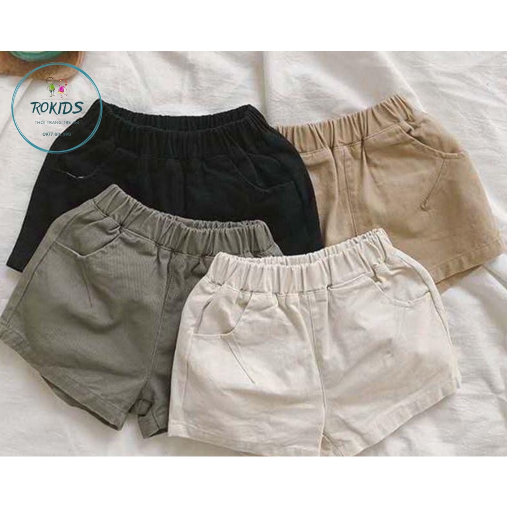 QUẦN ĐÙI BÉ TRAI, QUẦN KAKI NGẮN HÀN QUỐC