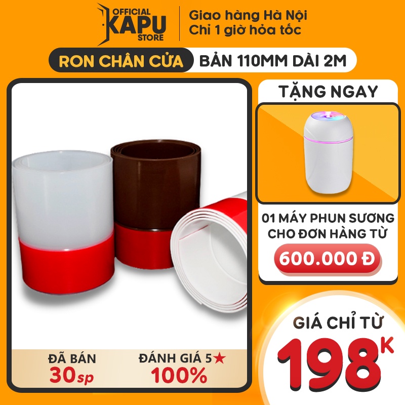 Ron Chân Cửa  Dài 2 Mét Rộng 110mm Ngăn Bụi, Nước, Côn Trùng Vào Phòng  Keo Đỏ Cực Kì Chắc Chắn