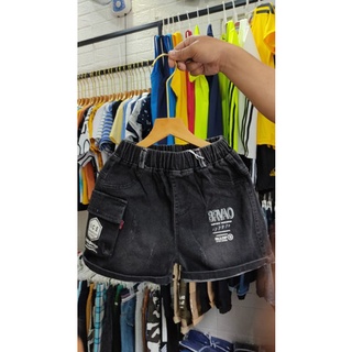 Sort Jeans đùi túi hộp