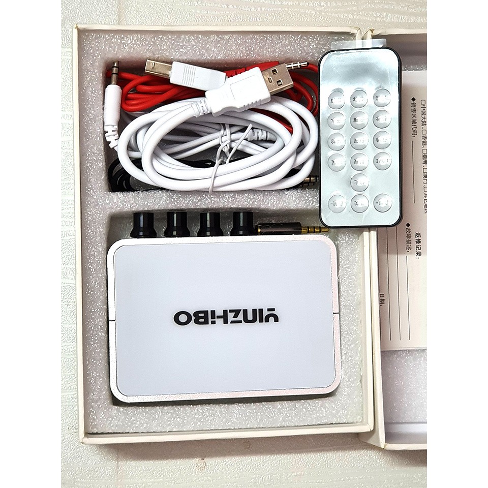 Trọn bộ sound card hát karaoke livestream