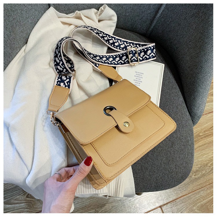 TÚI ĐEO CHÉO NỮ 2 NGĂN QUAI VẢI DA MỀM TT 29 | BigBuy360 - bigbuy360.vn