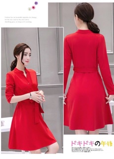 ĐẦM CÔNG SỞ CỔ TRỤ CÀI CÚC THẮT NƠ EO CAO CẤP