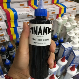 Mực xăm đen tuyền Dynamic TBK 240ml