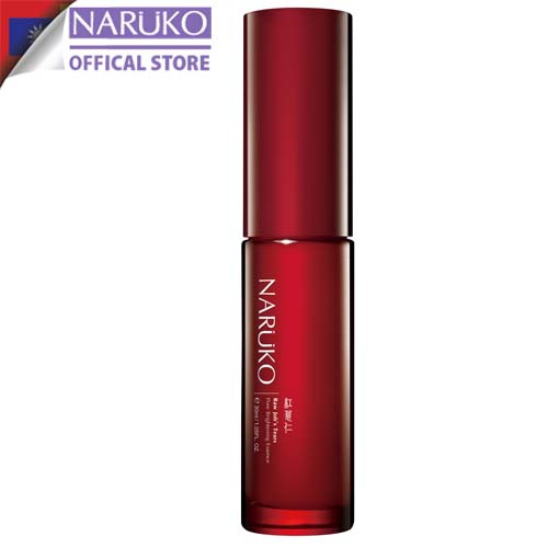 Tinh chất se khít lỗ chân lông và làm sáng da Naruko Raw Job’s Tears Pore Brightening Essence 30 ml Ý Dĩ Nhân Đỏ (Đài)