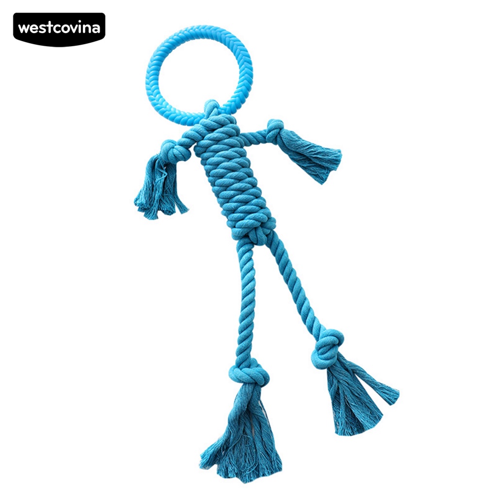 Đồ Chơi Dây Thừng Mềm Thắt Nút Huấn Luyện Tương Tác Cho Cún Cưng