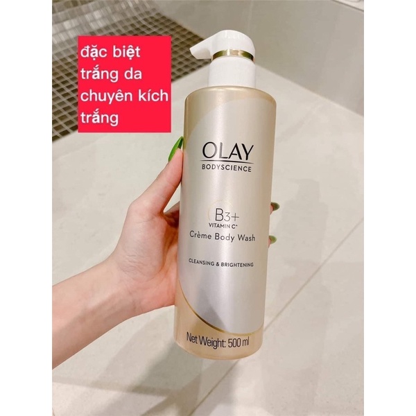 Sữa tắm Olay B3 Trắng da Thái Lan