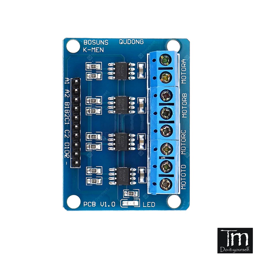Mạch Điều Khiển 4 Động Cơ Mini L9110S 2.5-12VDC